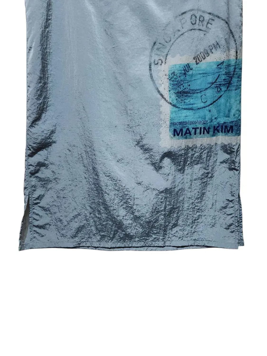 M/ MatinKim 마뗑킴 나일론 마뗑 스탬프 프린트 스커트 /1117 상품이미지3