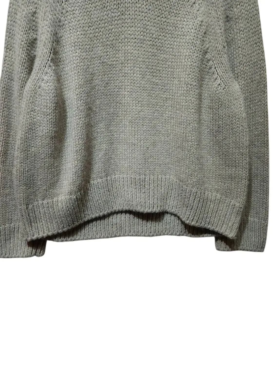 F/ BERTI 베르띠 알파카 울 혼방 폴라 니트 /1117 상품이미지3