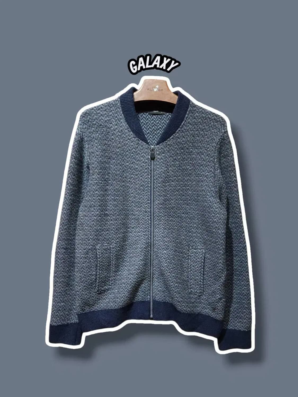 M/ 갤럭시 수젤로 울 니트 집업 자켓 /1117 상품이미지1