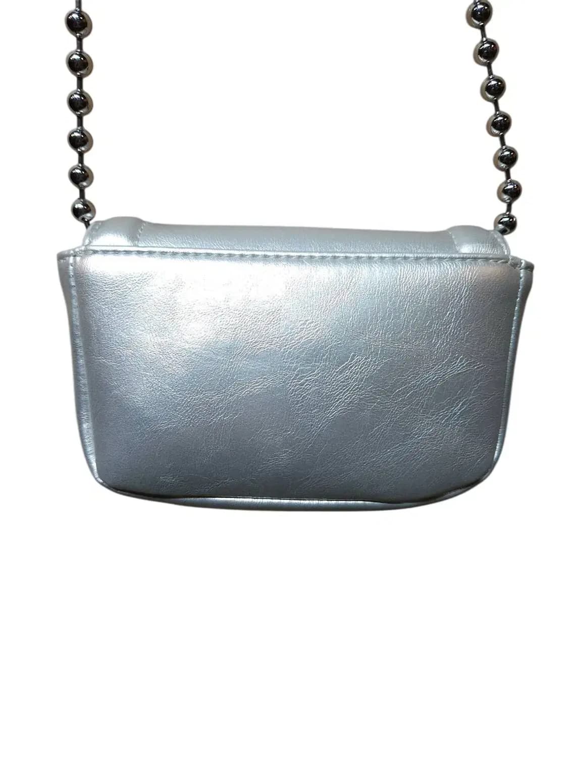 HEEARI 히어리 포피 체인 미니 크로스백 실버 /1118 상품이미지4