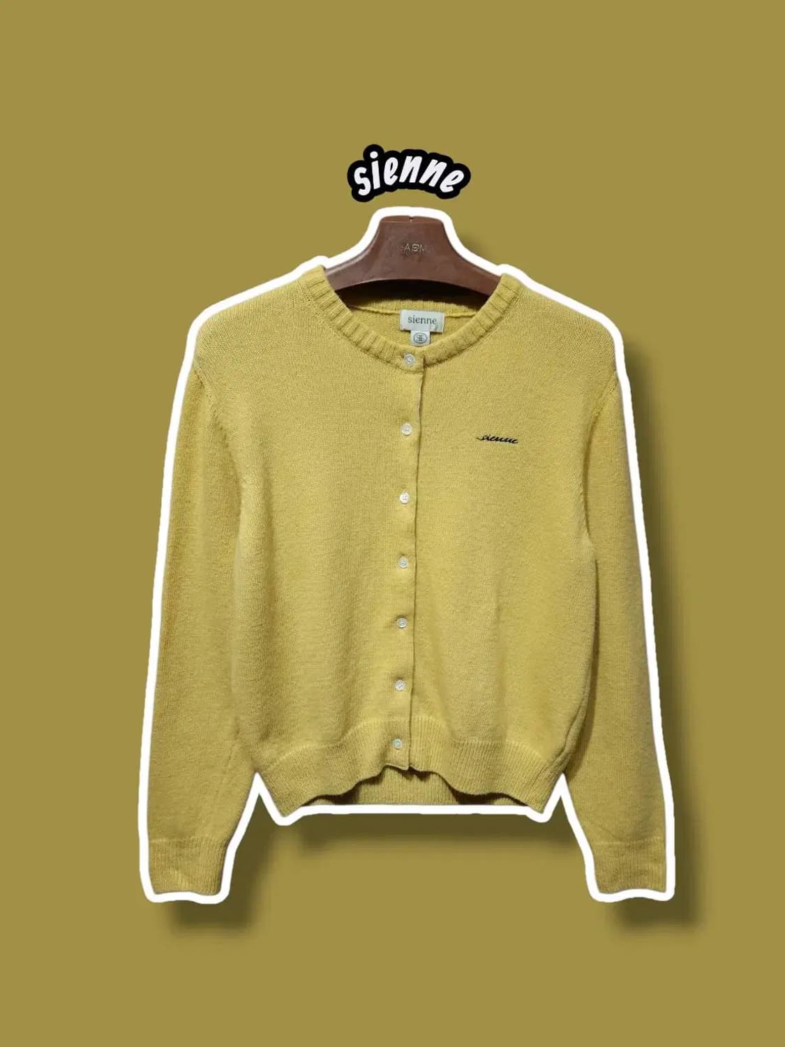 F/ sienne 시엔느 울 캐시미어 혼방 니트 가디건 /1125 상품이미지1
