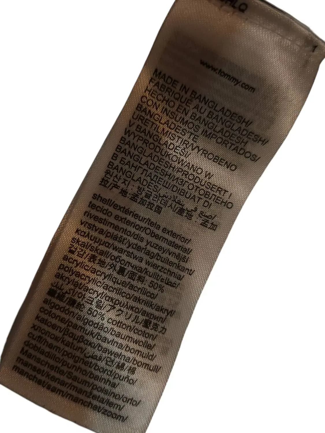 XS/ 타미진스 럭비 스웨터 /1125 상품이미지5