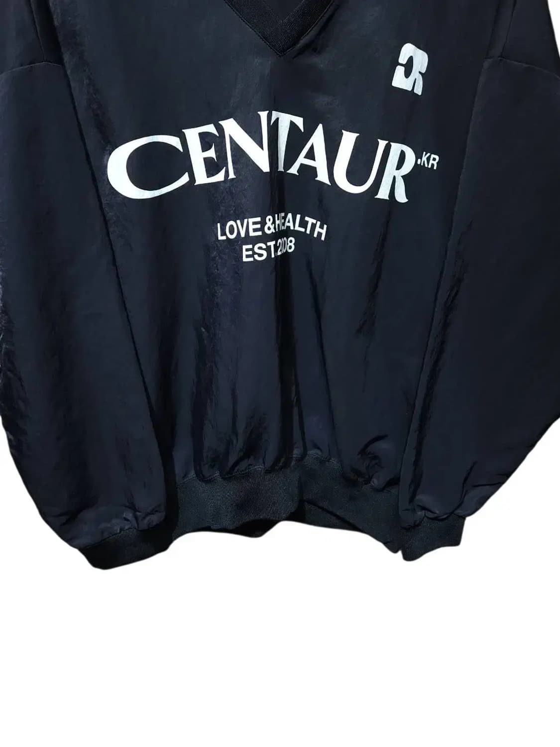 F/ 센토르 공용 나일론 브이넥 스웻셔츠 /1125 상품이미지3