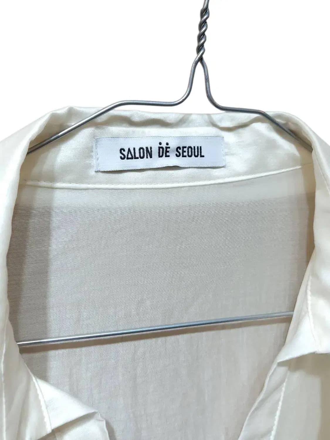 F/ 살롱드서울 러플 페미닌 타이 블라우스 /1125 상품이미지4