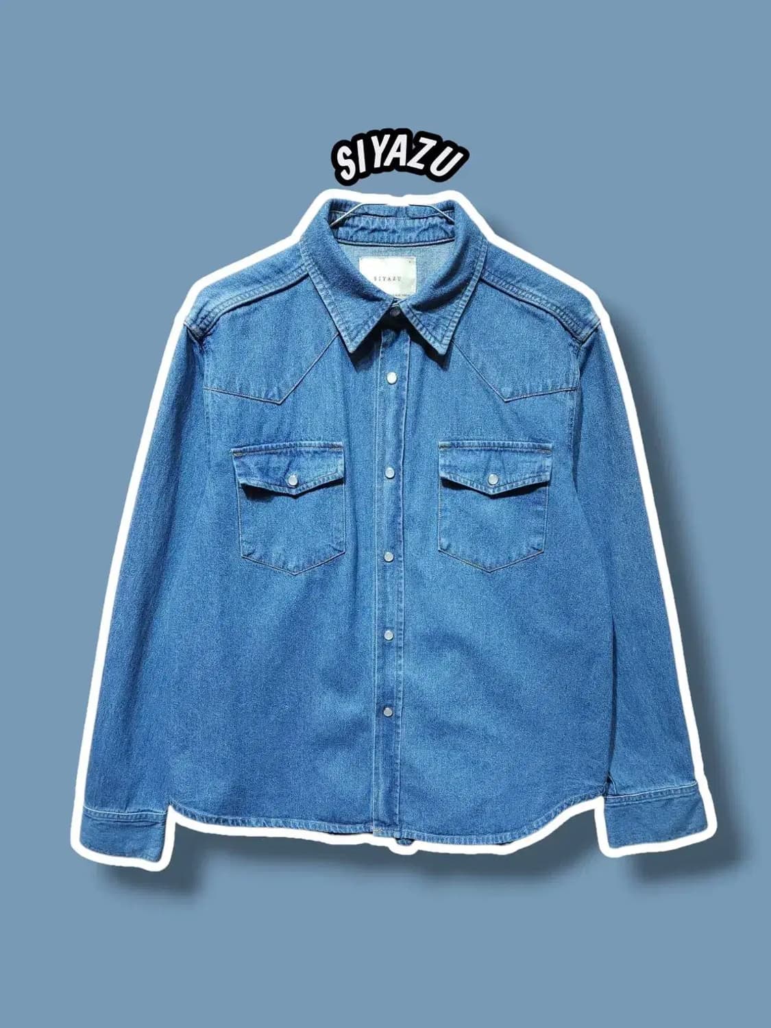 S/ 시야쥬 데님 셔츠 블라우스 /1125 상품이미지1