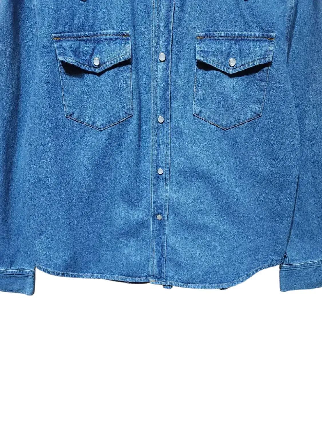 S/ 시야쥬 데님 셔츠 블라우스 /1125 상품이미지3