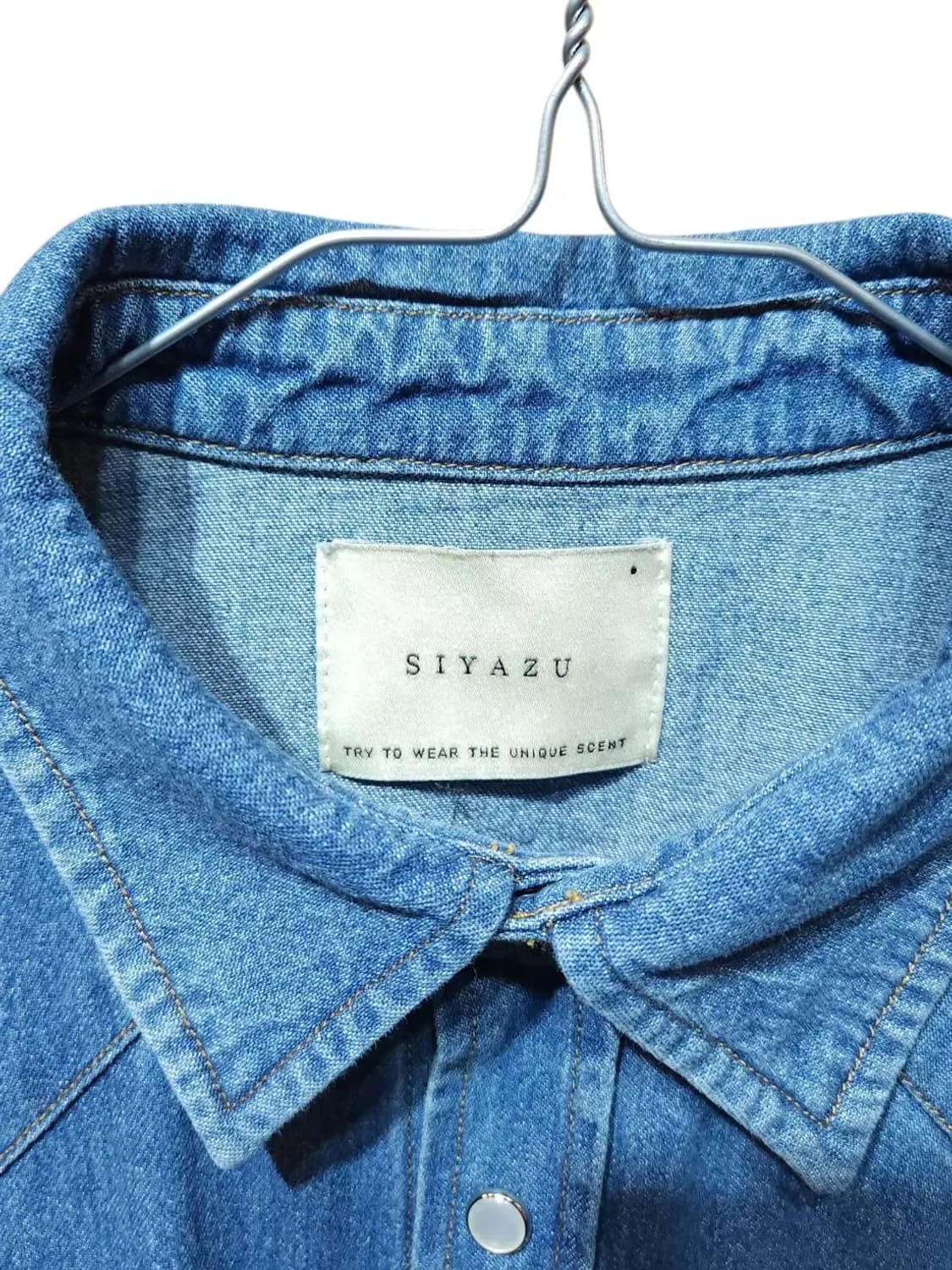 S/ 시야쥬 데님 셔츠 블라우스 /1125 상품이미지4