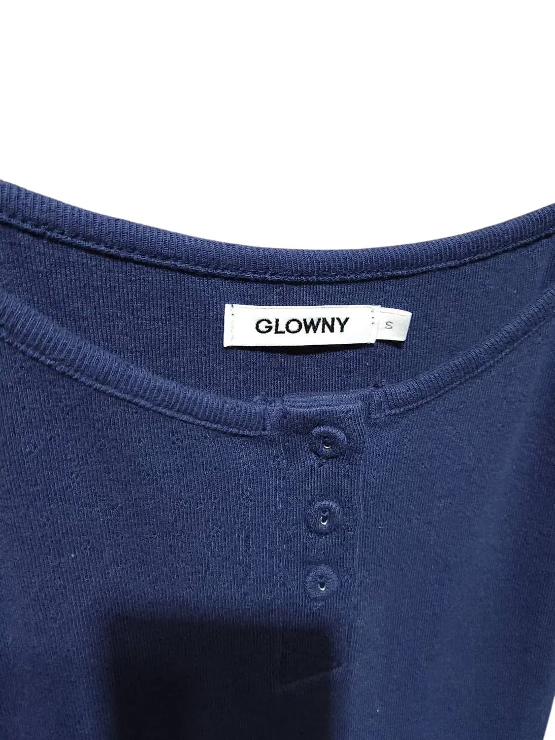 S/ GLOWNY 글로니 아일렛 나시 미니 원피스 네이비 /1125 상품이미지4