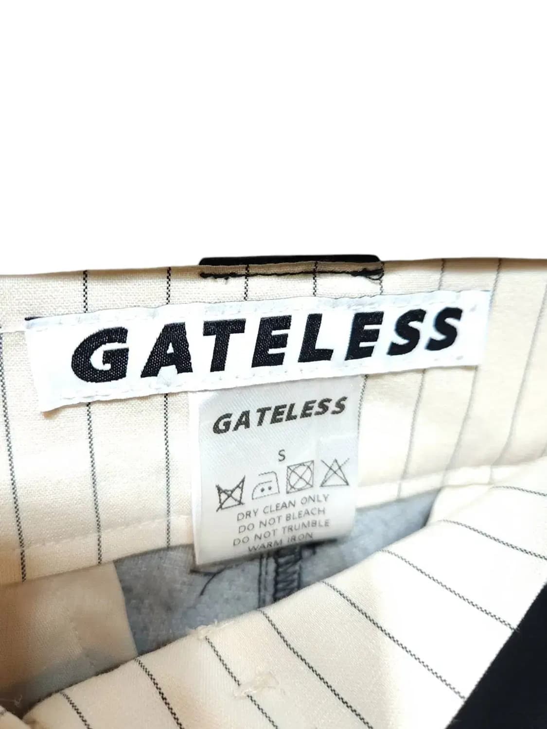 S/ 게이트리스 비건레더 팬츠 /1128 상품이미지4