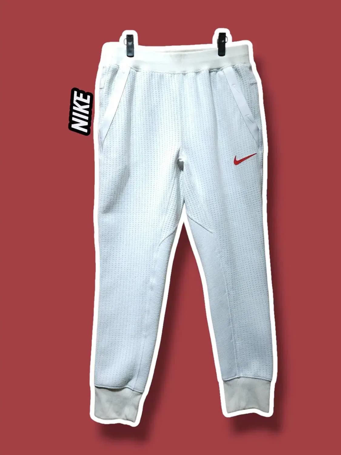 L/ 나이키 스포츠웨어 조거팬츠 화이트 /1128 상품이미지1