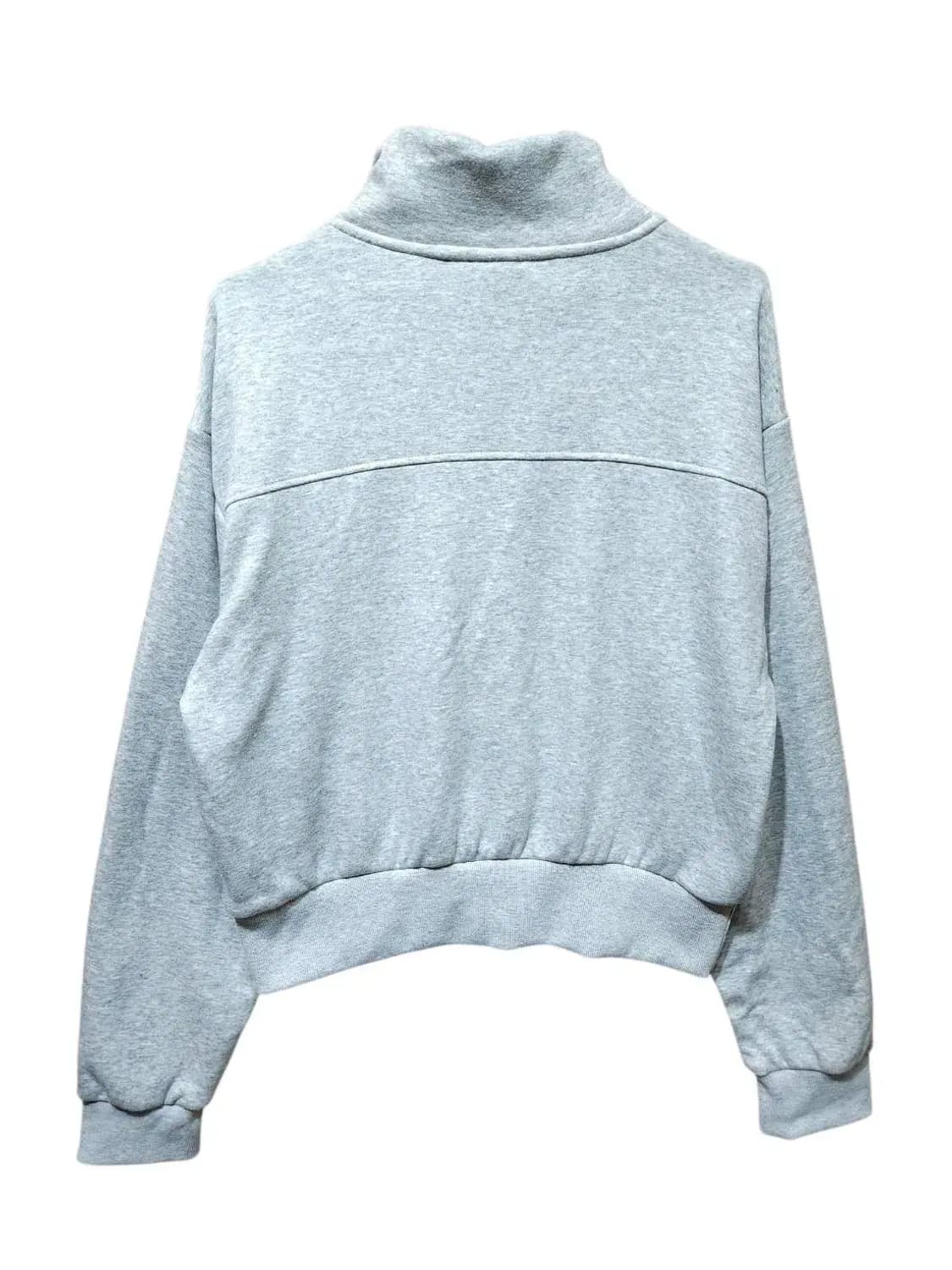 90/ 인터크루 우먼스 기모 반집업 맨투맨 /1201 상품이미지6