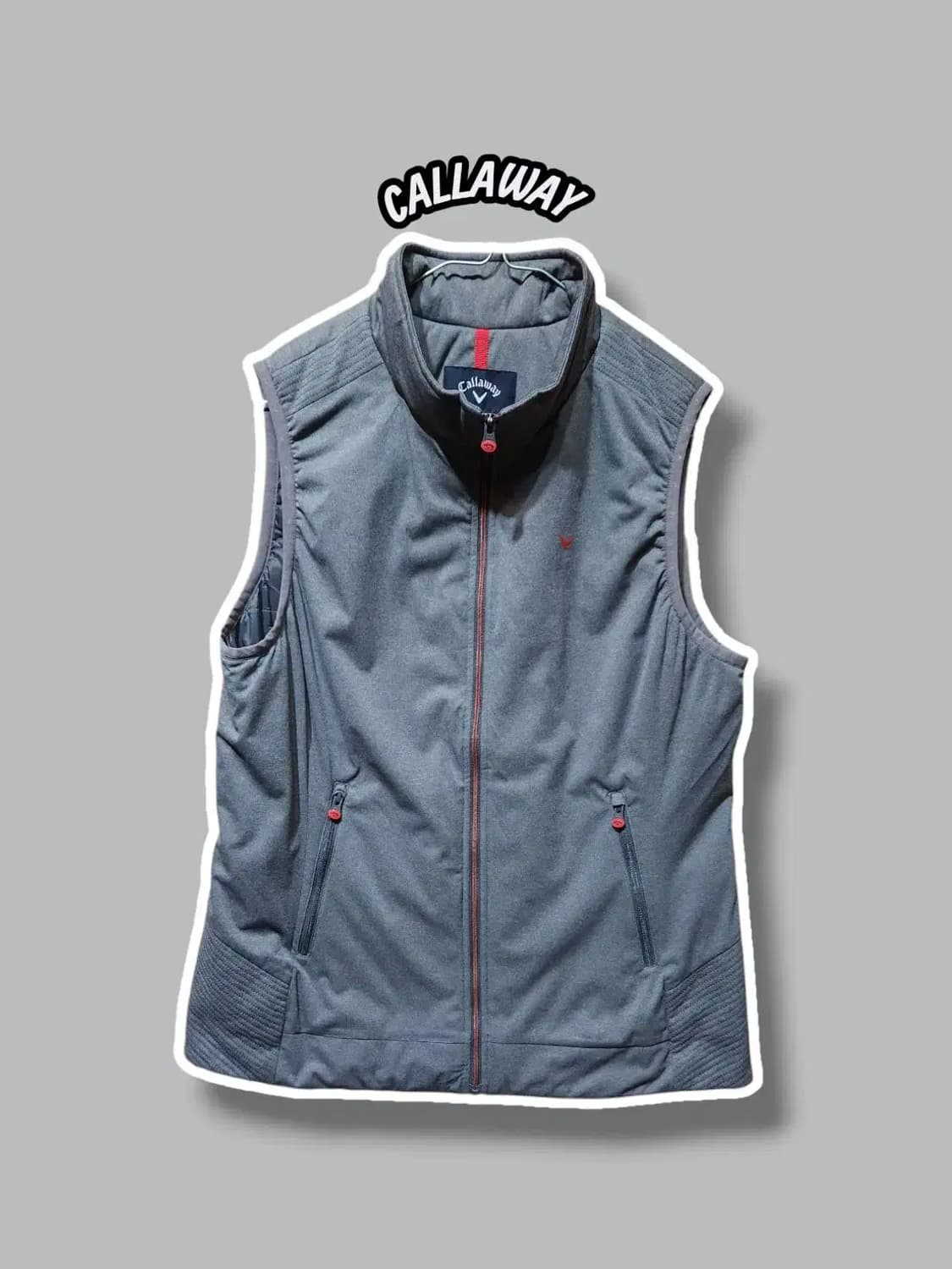 95/ 캘러웨이 경량 패딩 조끼 그레이 /1202 상품이미지1