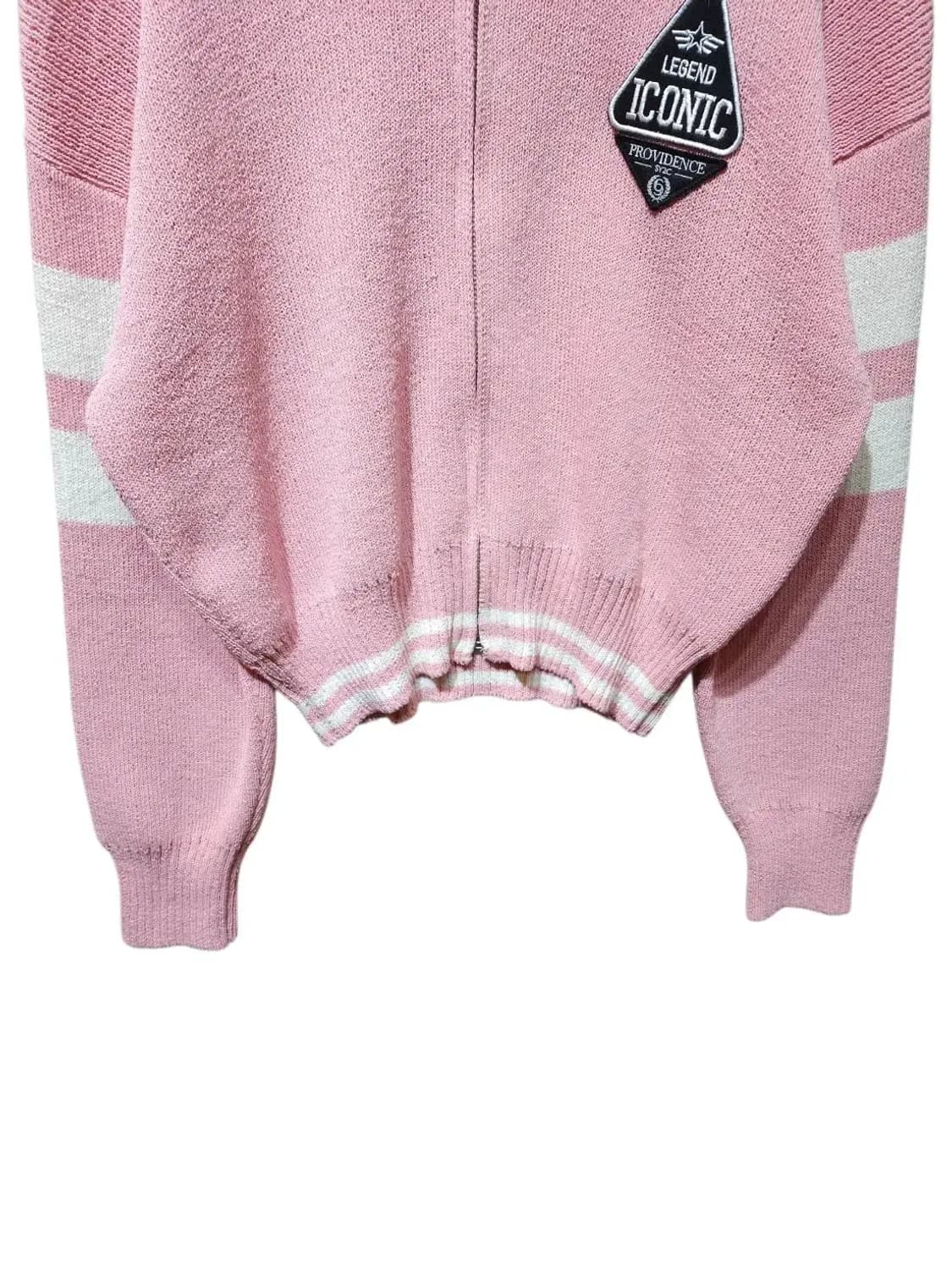 F/ SY2C 아이코닉 프로비던스 니트 집업 가디건 핑크 /1202 상품이미지3