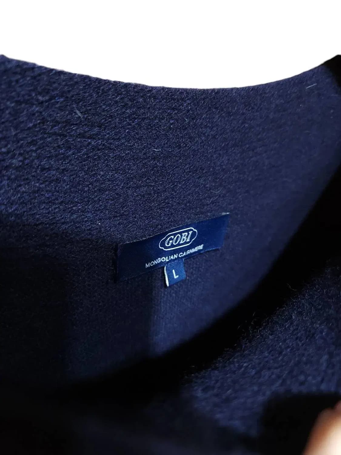L/ GOBI 고비 캐시미어 100 니트 원피스 /1202 상품이미지4