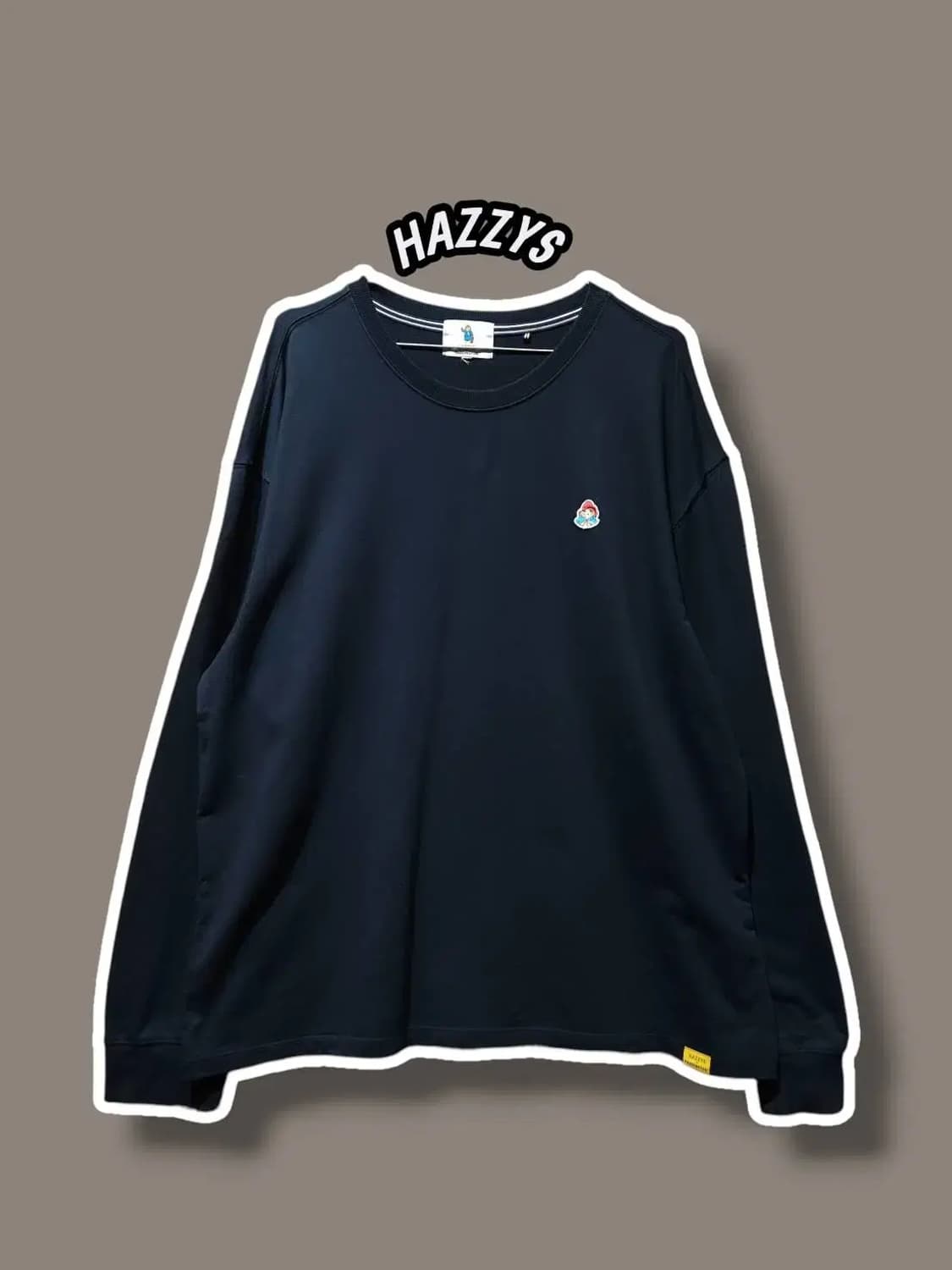 110/ 헤지스 X 패딩턴 긴팔티 블랙 /1202 상품이미지1