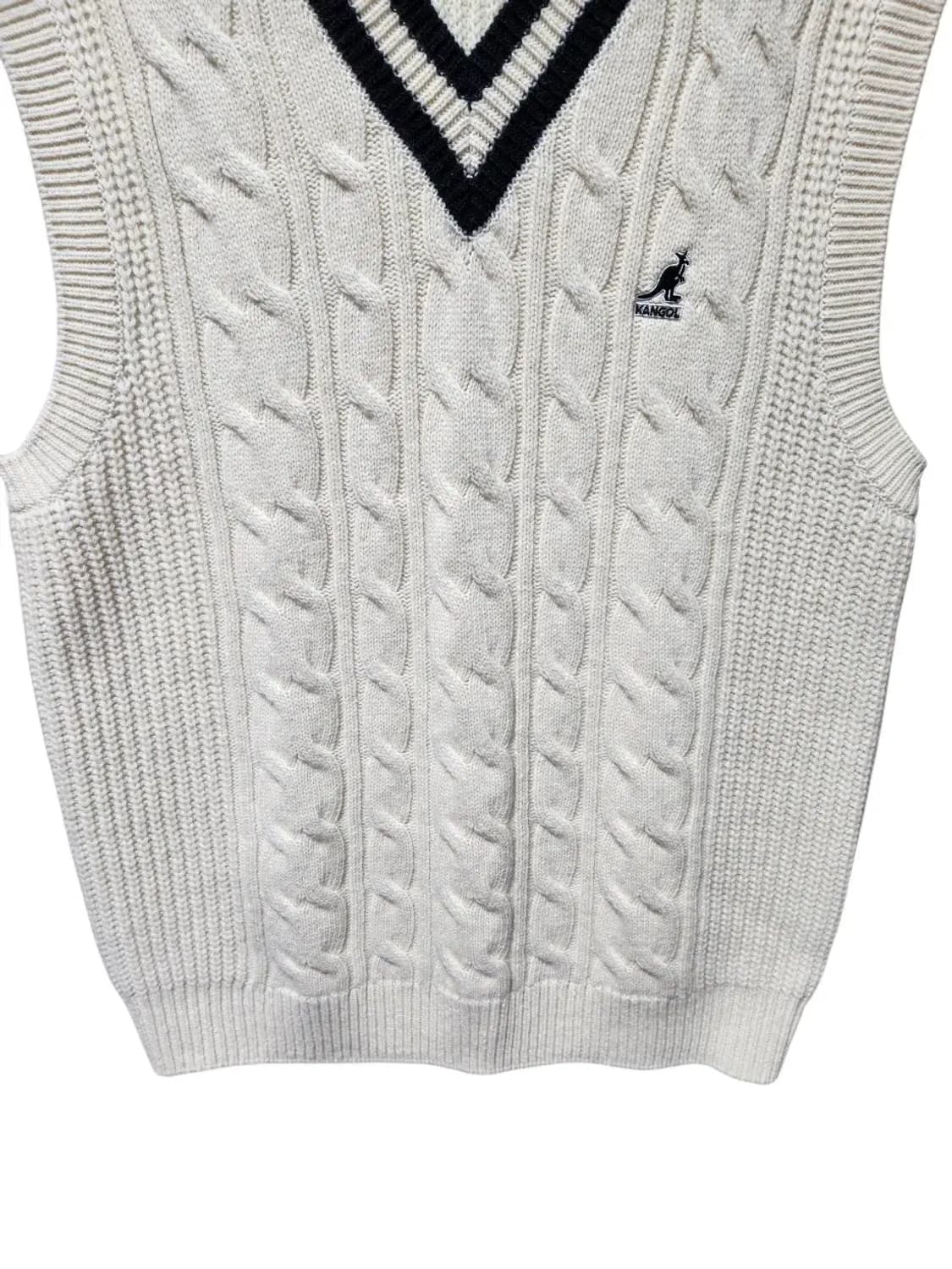 M/ 캉골 울혼방 니트 조끼 /1203 상품이미지3