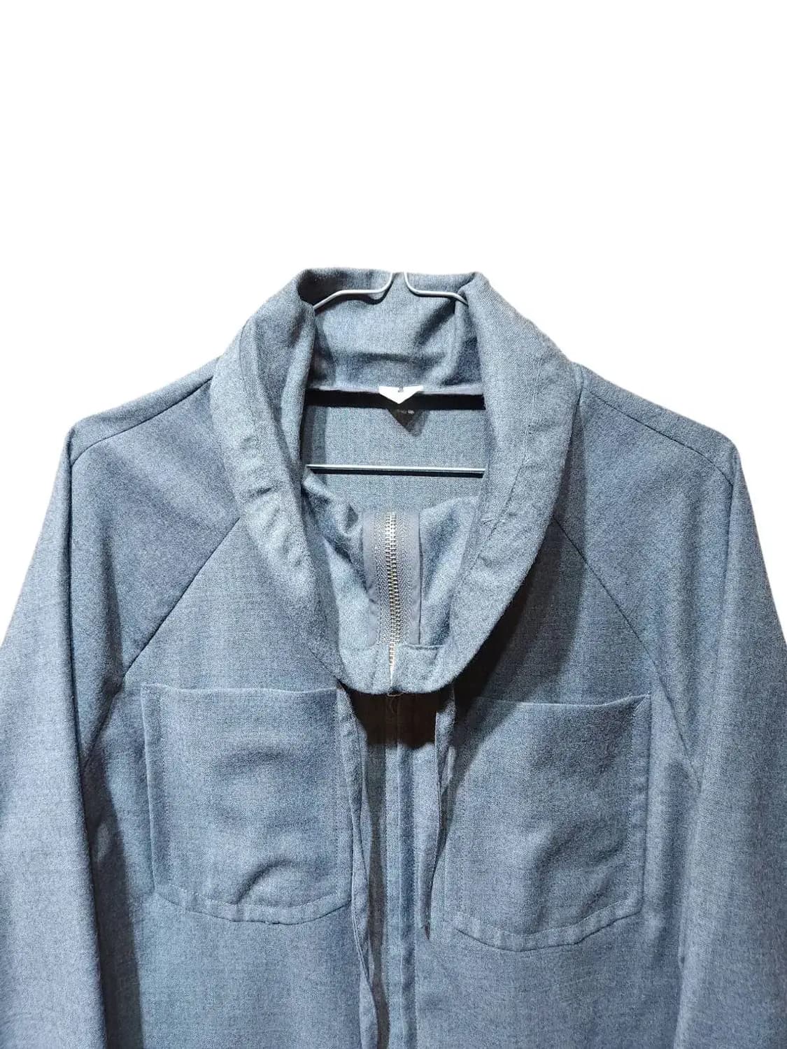 S/ ARKET 아르켓 하이넥 울 집업 셔츠 /1203 상품이미지2