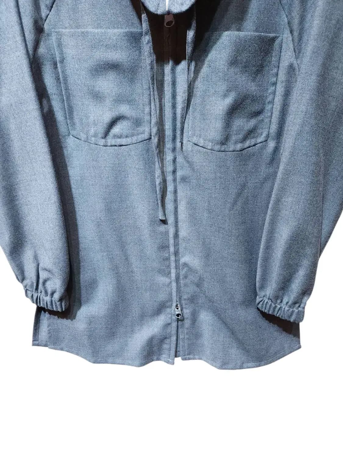 S/ ARKET 아르켓 하이넥 울 집업 셔츠 /1203 상품이미지3