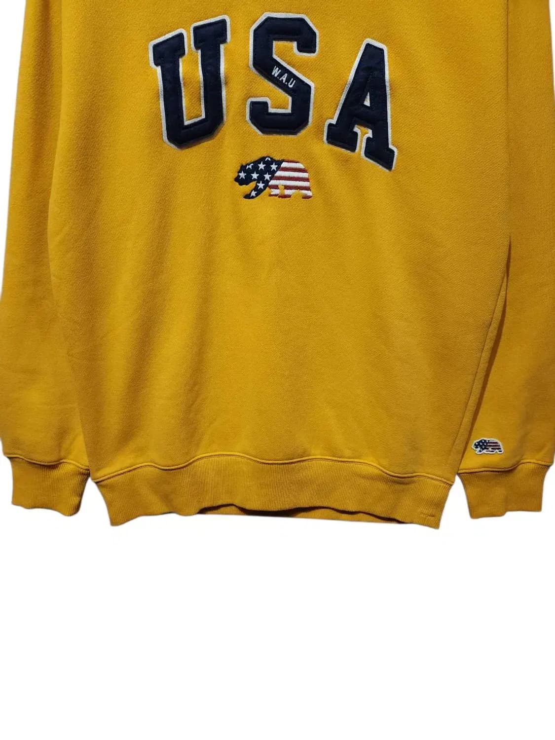 S/ 후아유 기모 USA  로고 맨투맨 /1204 상품이미지3