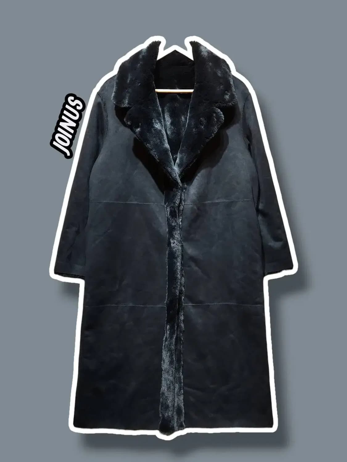 66/ 조이너스 퍼안감 롱 무스탕 코트 /1204 상품이미지1