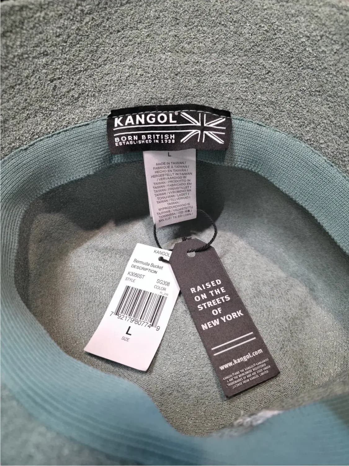 L/ 캉골 남녀공용 버뮤다 버킷햇 민트 새상품 /1208 상품이미지6