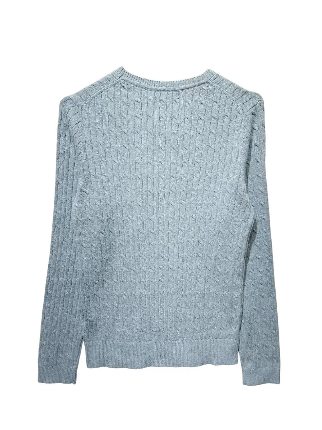 S/ 타미힐피거 면 케이블니트 그레이 새상품 /1208 상품이미지6