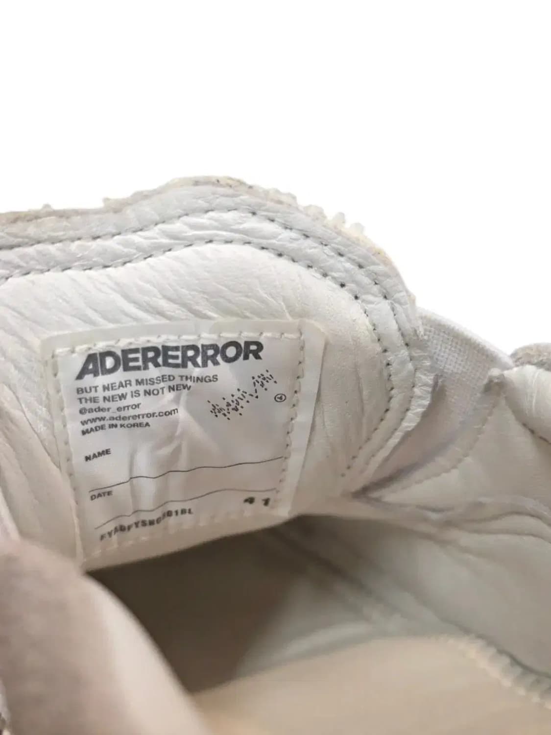 41-260/ 아더에러 로그 라드 테닛 블루 스니커즈 /1210 상품이미지9