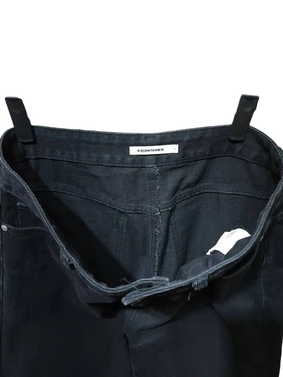 L/ 엑스컨테이너 흑청바지 /1210 상품이미지4