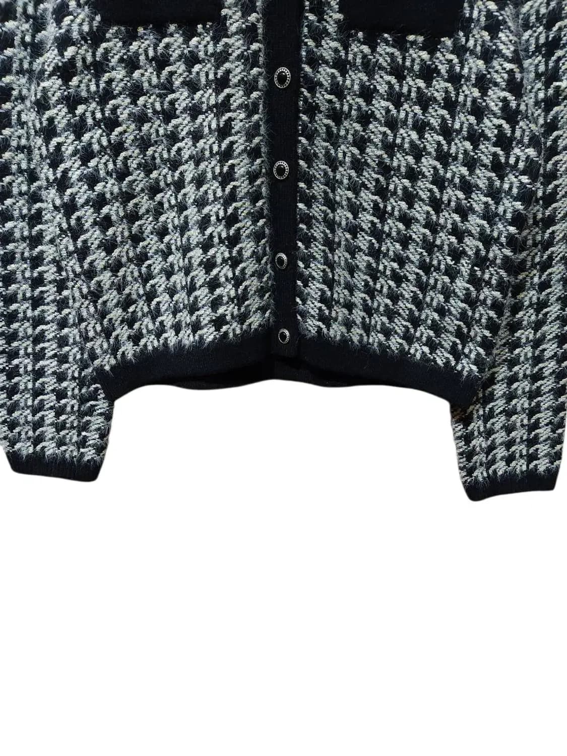 S/ 에잇세컨즈 트위드 니트 가디건 /1210 상품이미지3