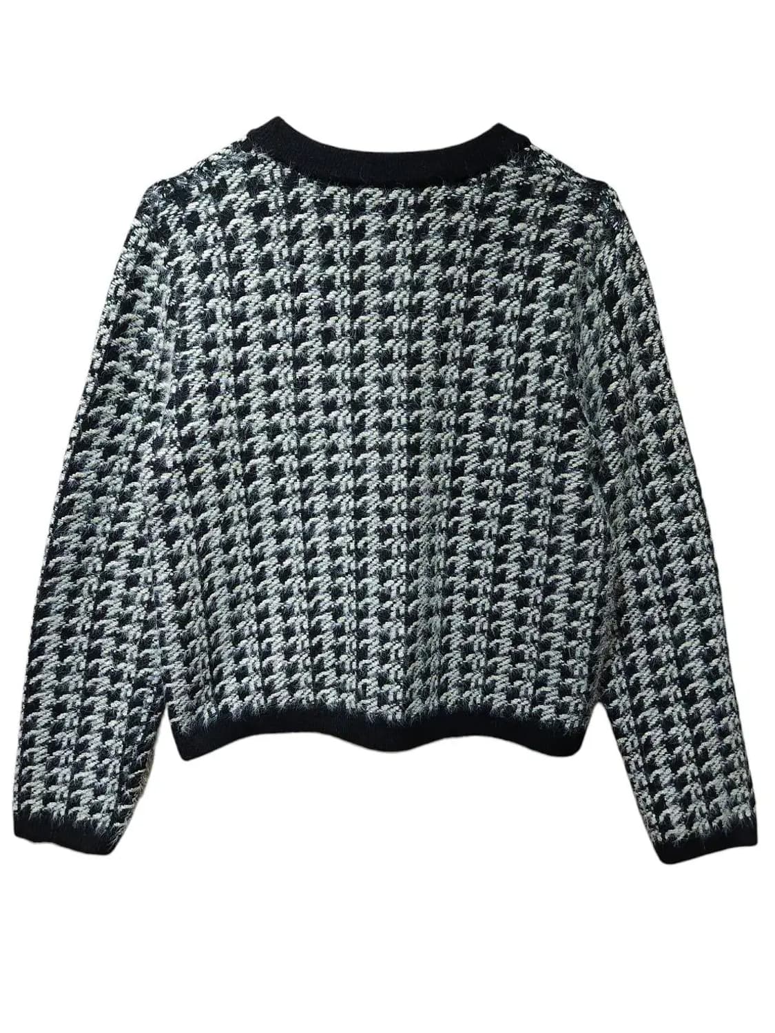 S/ 에잇세컨즈 트위드 니트 가디건 /1210 상품이미지5