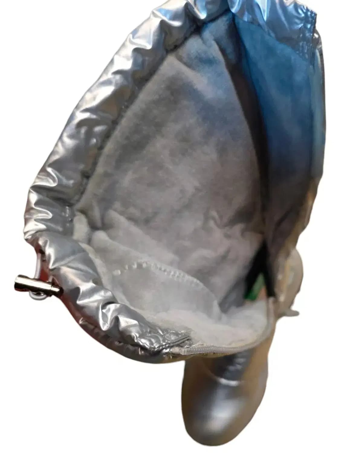 235/ 베네통 롱패딩 스노우 부츠 실버 /1211 상품이미지7