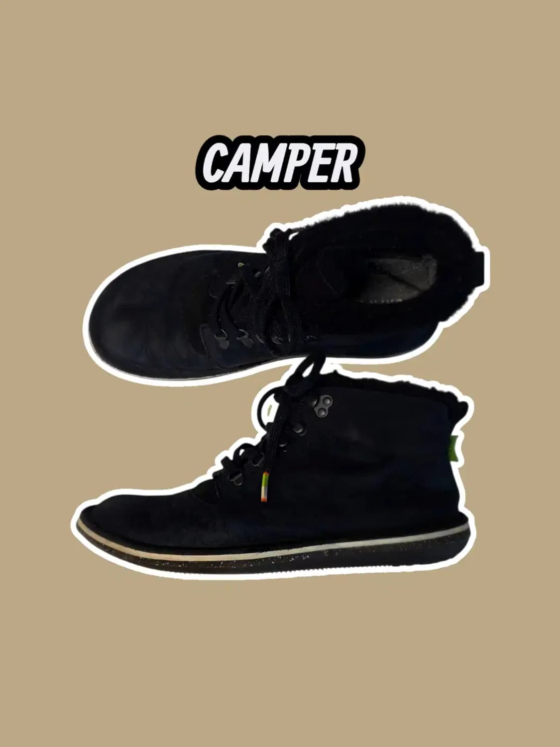 37-240/ 캠퍼 겨울 앵클부츠 /1211 상품이미지1