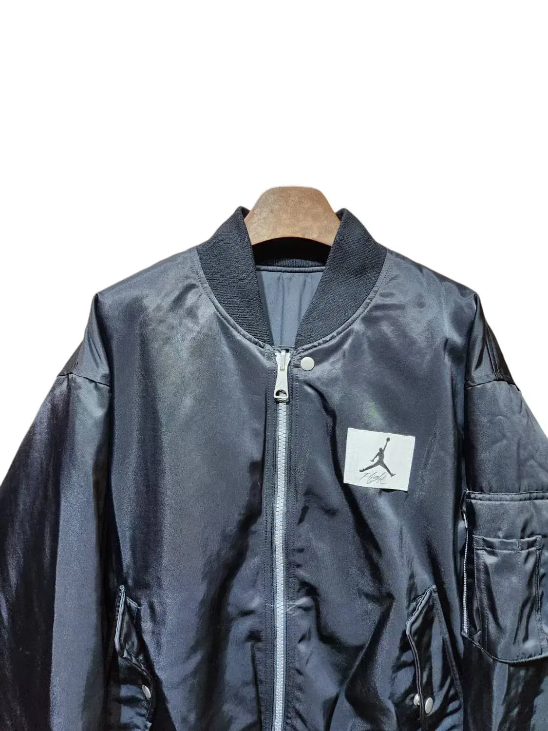 XXL/110/ 조던 에센셜 리버시블  바시티 자켓 블랙 /1212 상품이미지2