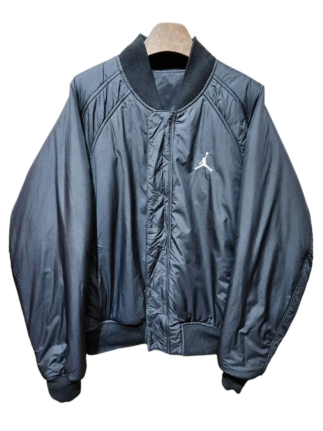 XXL/110/ 조던 에센셜 리버시블  바시티 자켓 블랙 /1212 상품이미지5