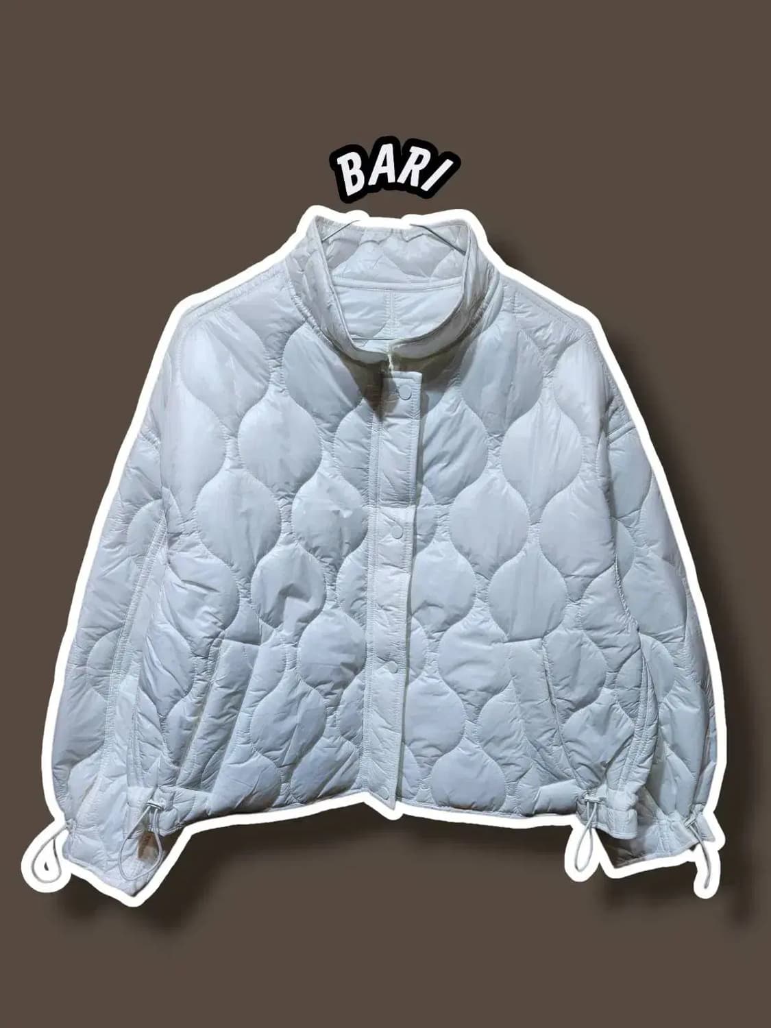 F/ BARI 바리 퀼팅 스트링 경량 자켓 /1212 상품이미지1