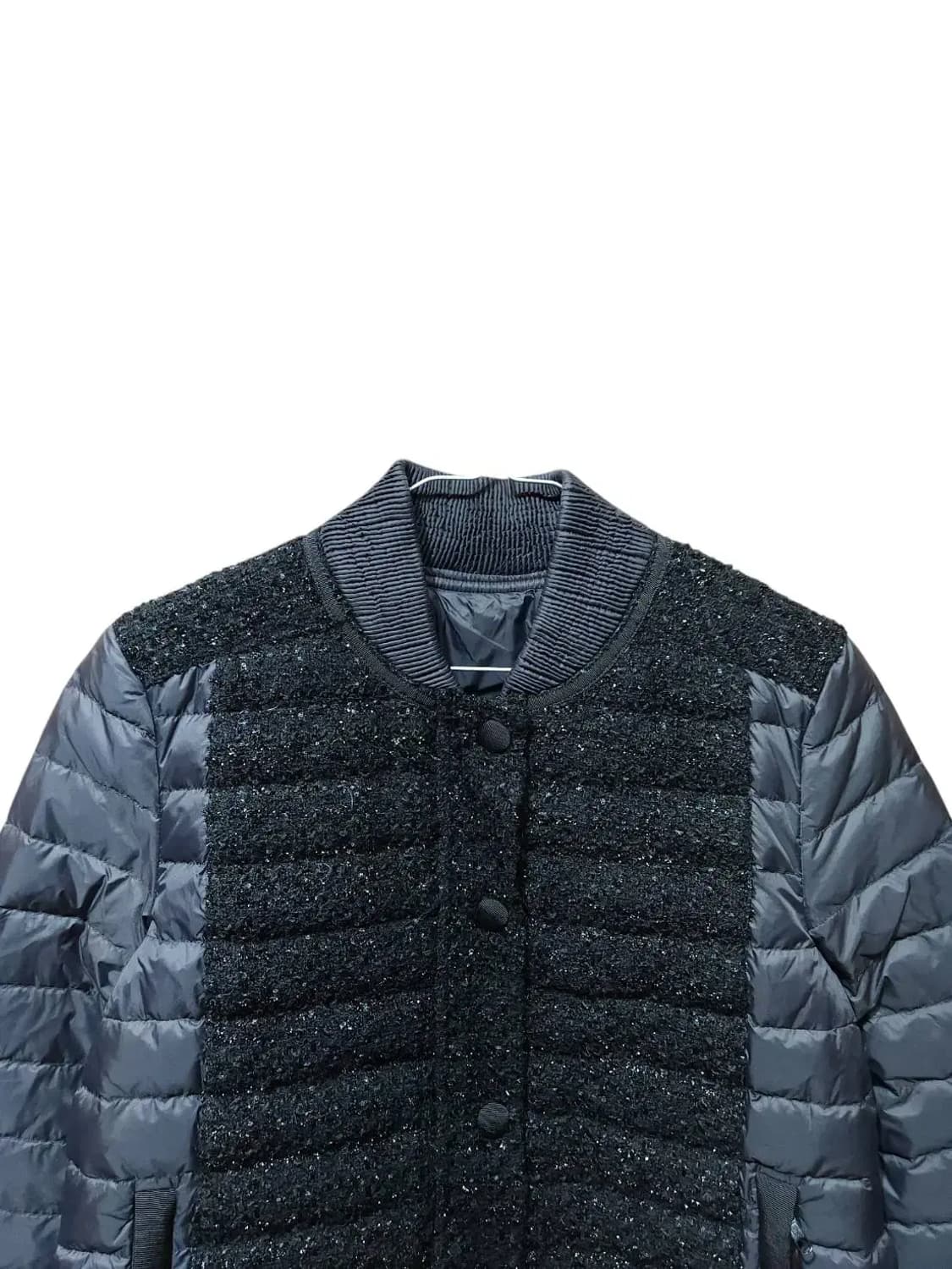 F/ 민스샵 트위드 다운 경량패딩 /1216 상품이미지2