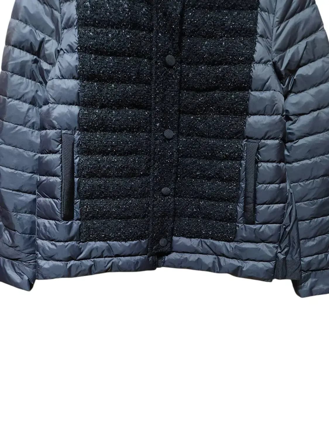 F/ 민스샵 트위드 다운 경량패딩 /1216 상품이미지3