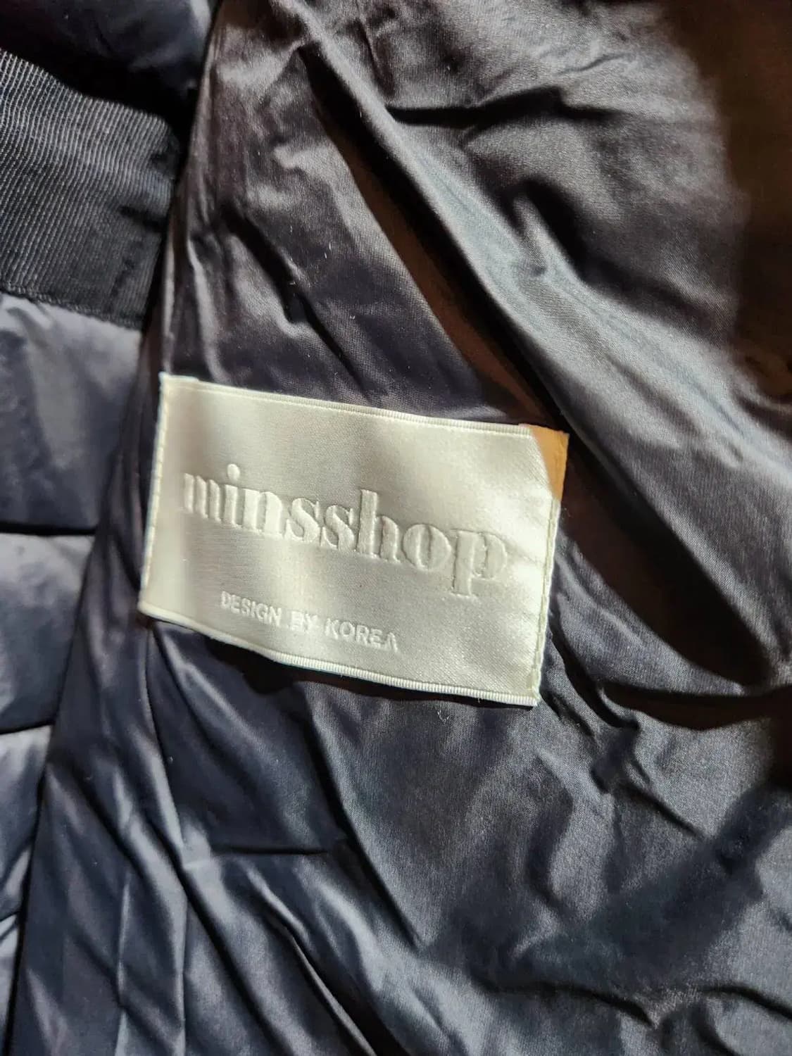 F/ 민스샵 트위드 다운 경량패딩 /1216 상품이미지4