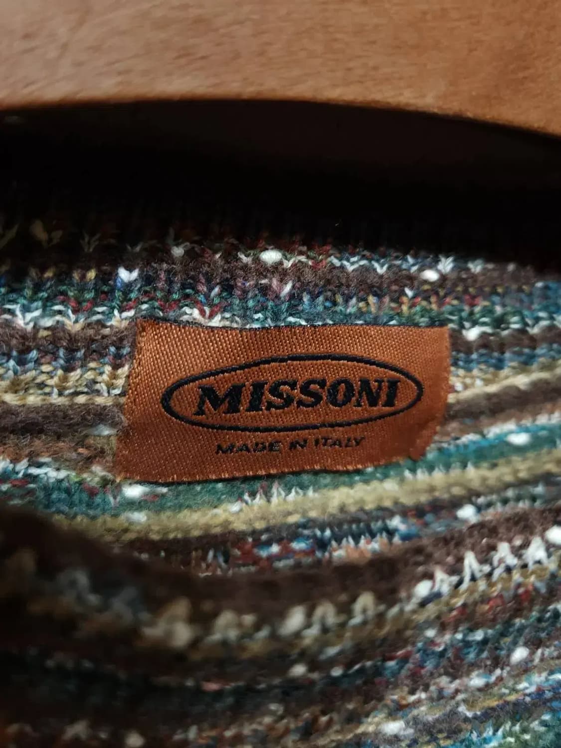 M/ MISSONI 미쏘니 빈티지 멀티컬러 니트 /1216 상품이미지4