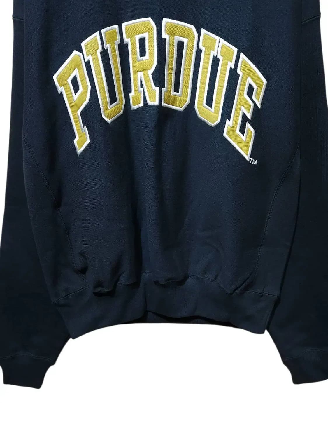 M/ 스티브앤베리스 퍼듀 기모 맨투맨 블랙/1216 상품이미지3