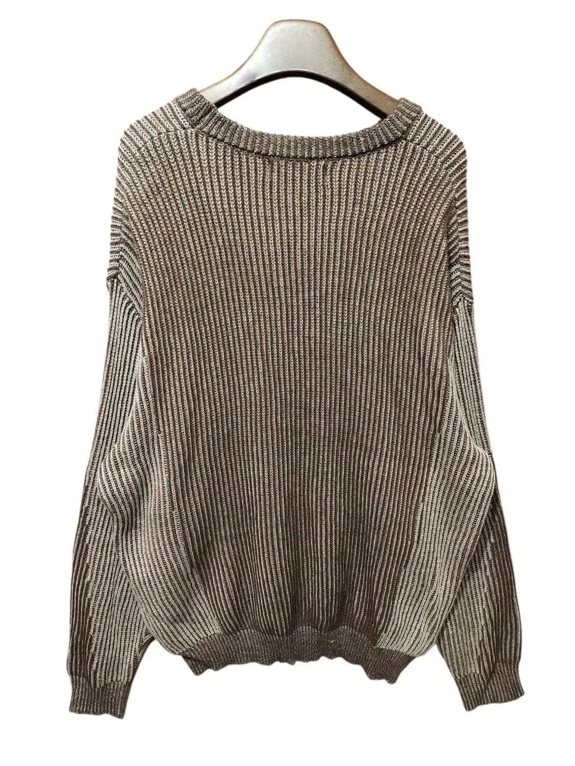 L/ 트릴리온 워셔블 투톤 크루넥 니트 /1216 상품이미지6