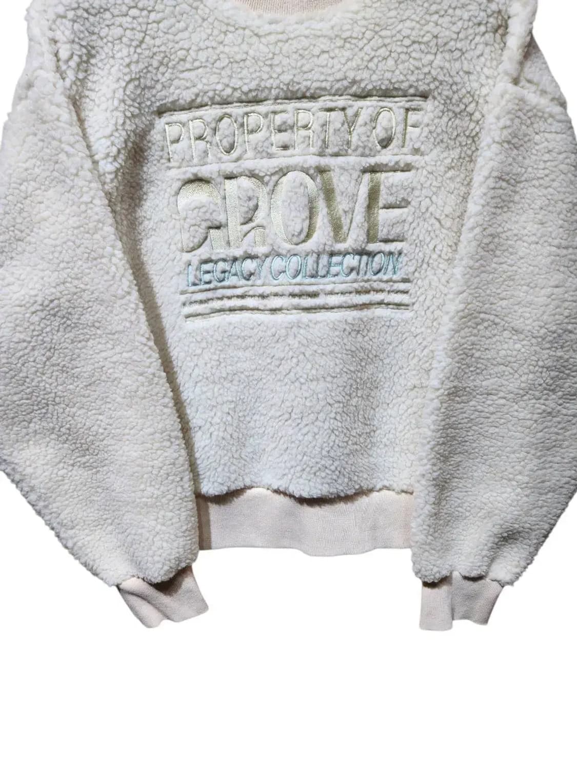 F/ GROVE 그로브 부클 스웻셔츠 아이보리 /1216 상품이미지3