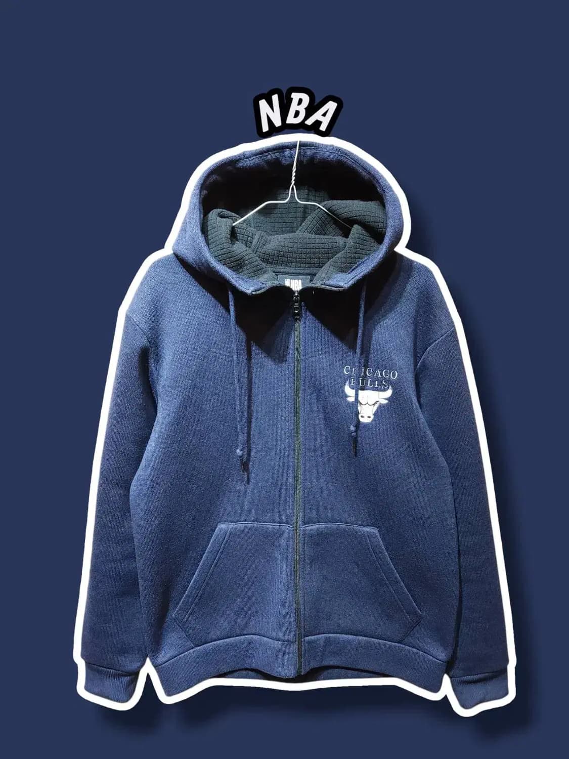 M/ NBA 엔비에이 사카리바 시카고불스 기모 후드집업 /1217 상품이미지1