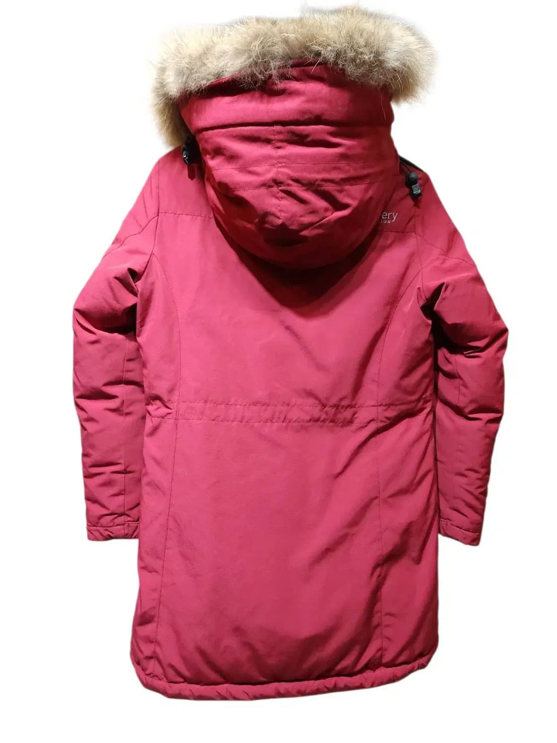 90/ 디스커버리 구스다운 너구리털 패딩 /1217 상품이미지7