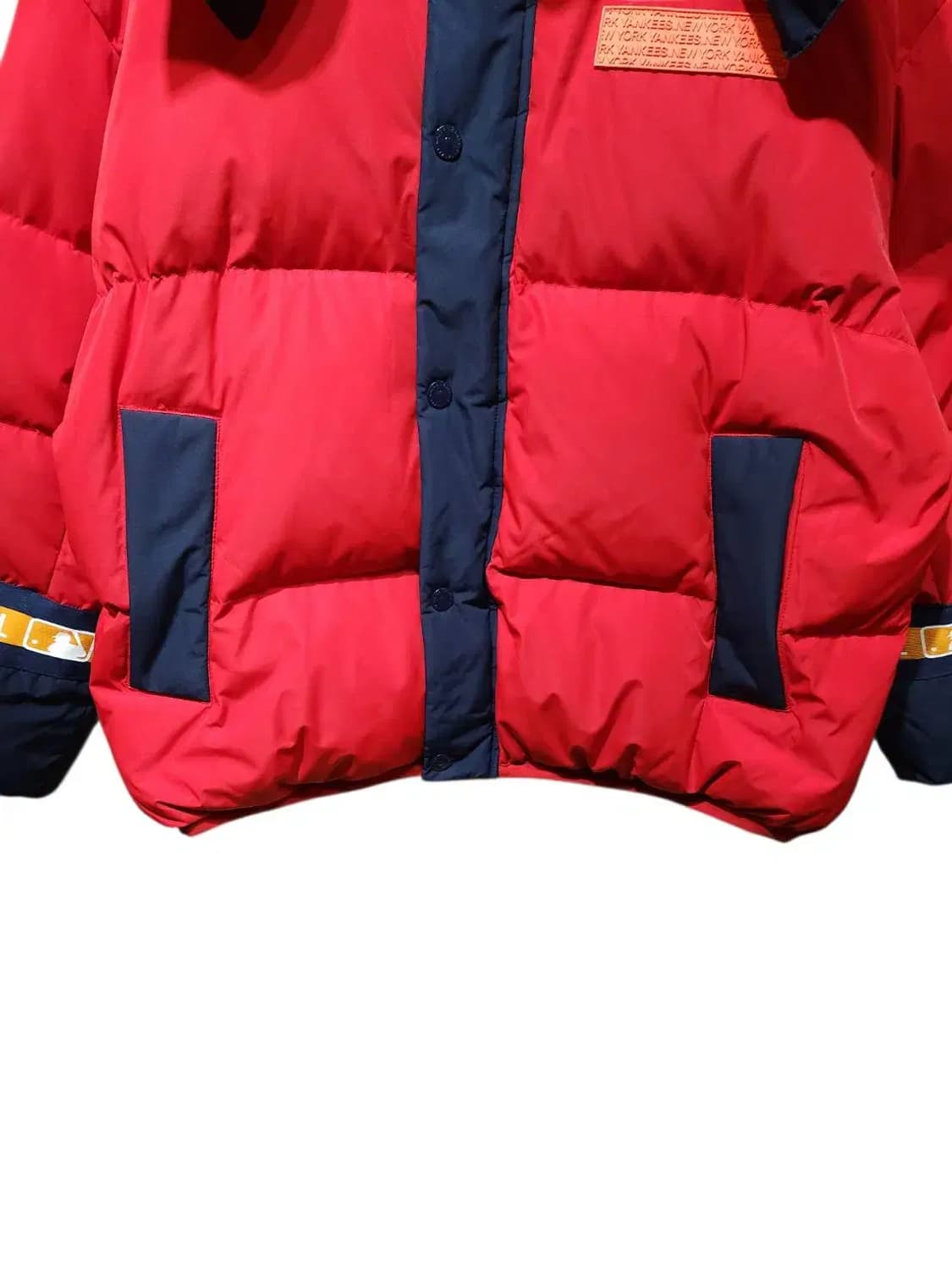 M/ MLB 엠엘비 뉴욕양키스 메가로고 구스다운 패딩 /1217 상품이미지3