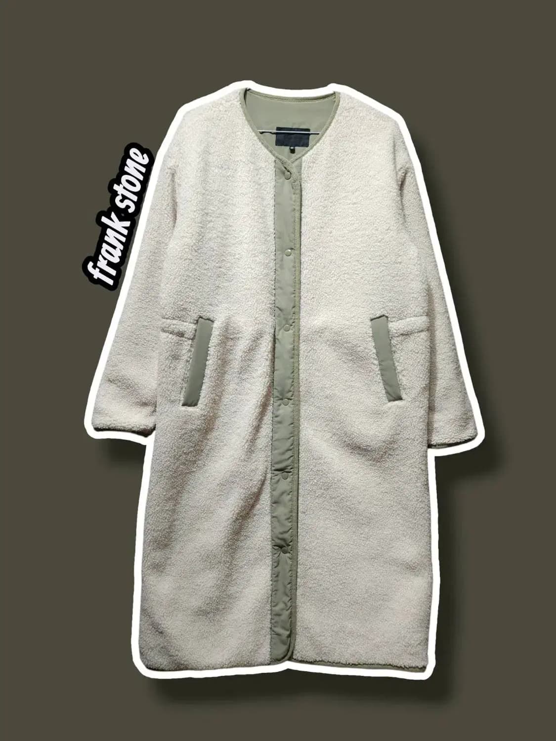 F-90/ 프랭크스톤 롱 뽀글이 자켓 /1222 상품이미지1