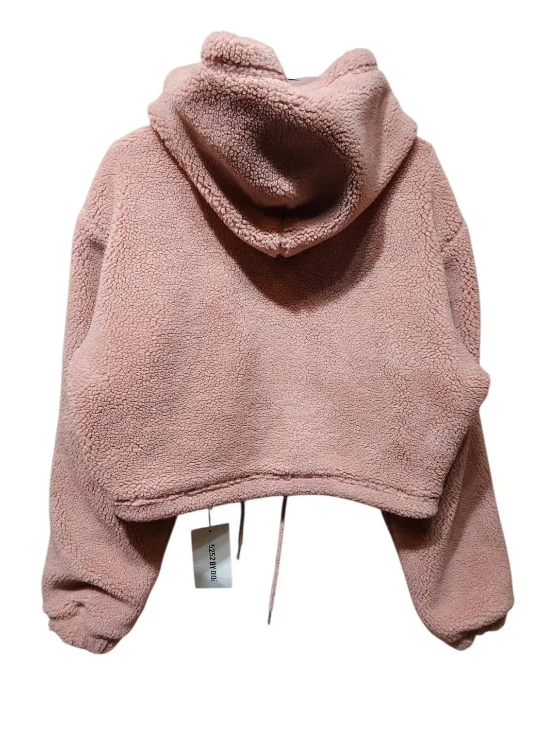 F/ 오아이오아이 페이크 퍼 크롭후드 핑크 새상품 /1222 상품이미지6