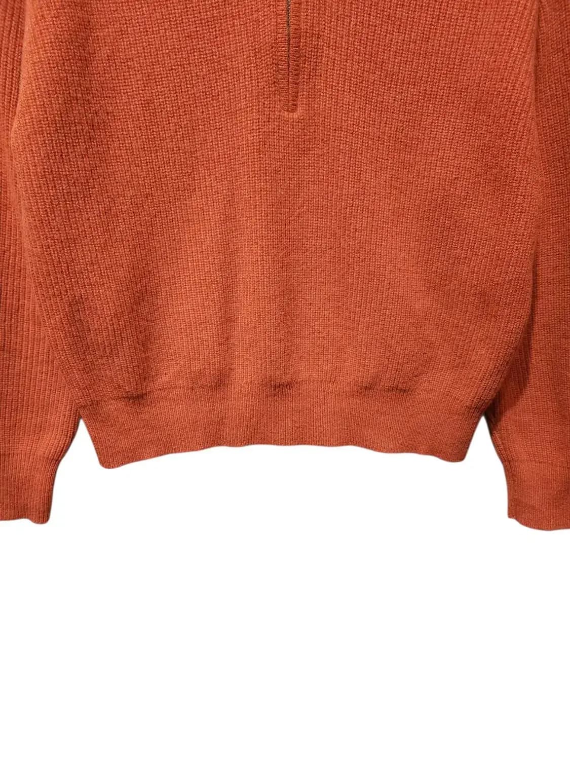 M/ 유니클로C 램스울 하프집업 니트 /1222 상품이미지3