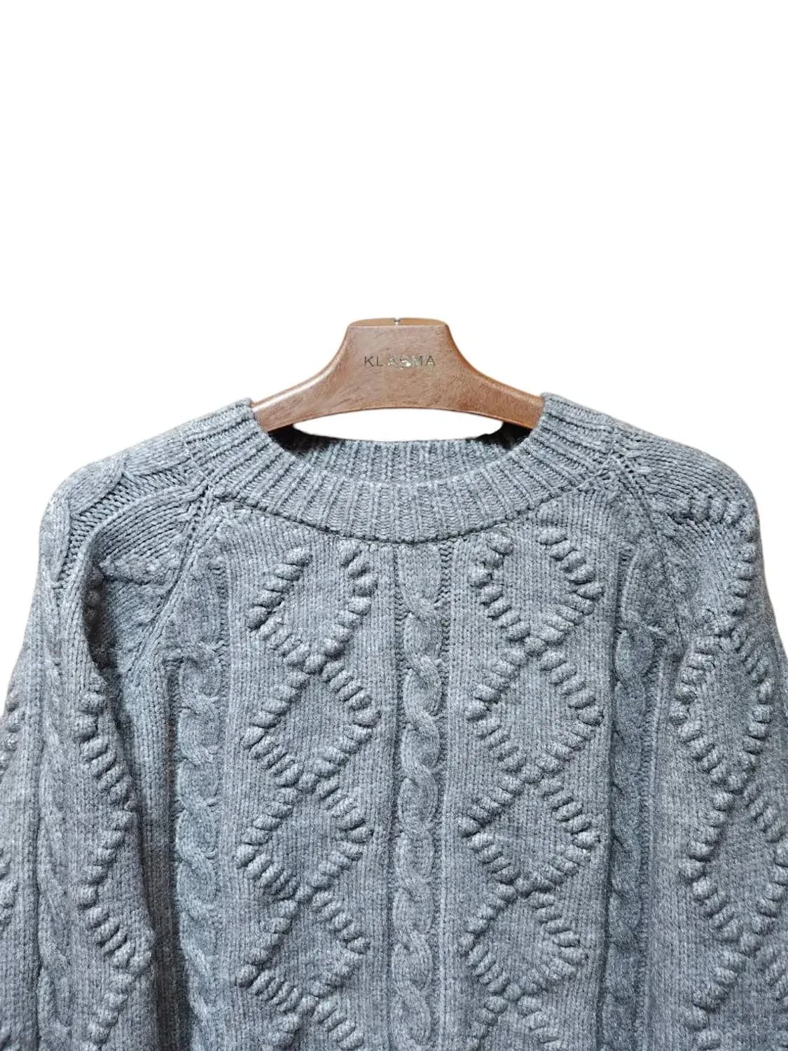 F/ Aei&Rei 에이앤레이 울 앙고라 혼방 꽈배기 니트 /1224 상품이미지2