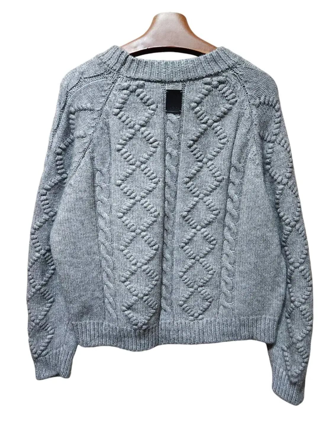 F/ Aei&Rei 에이앤레이 울 앙고라 혼방 꽈배기 니트 /1224 상품이미지5